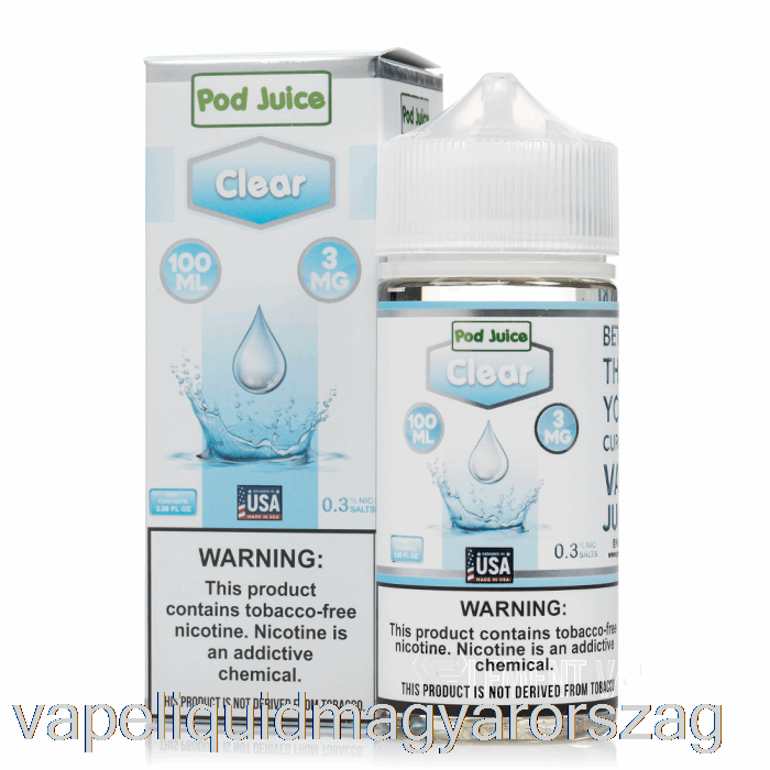 átlátszó Hüvelylé - 100 Ml 6mg Vape E Cigi